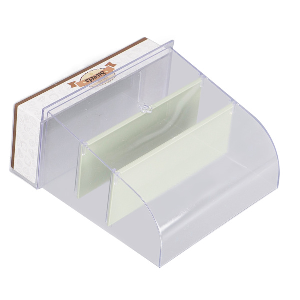 1:12 Dukkehus Kage Vitrine DIY Miniature Bageri Dessert Display Vitrine Model Dukkehus Tilbehør Grøn