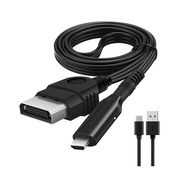 Xbox til HDMI-kompatibel omformer, videoboks, lydadapterkabel for PC og projektor