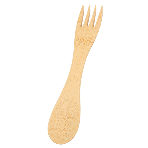 2 i 1 køkkenredskaber varmebestandig ske gaffel intergrade redskab til hjem restaurant16.8x3x2.8cm