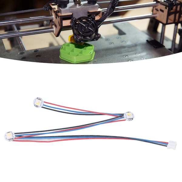 RGBW Mini Knap LED Lysstrip til Voron 2.4 Stealthburner 3D Printer, 1 stk. DC5V
