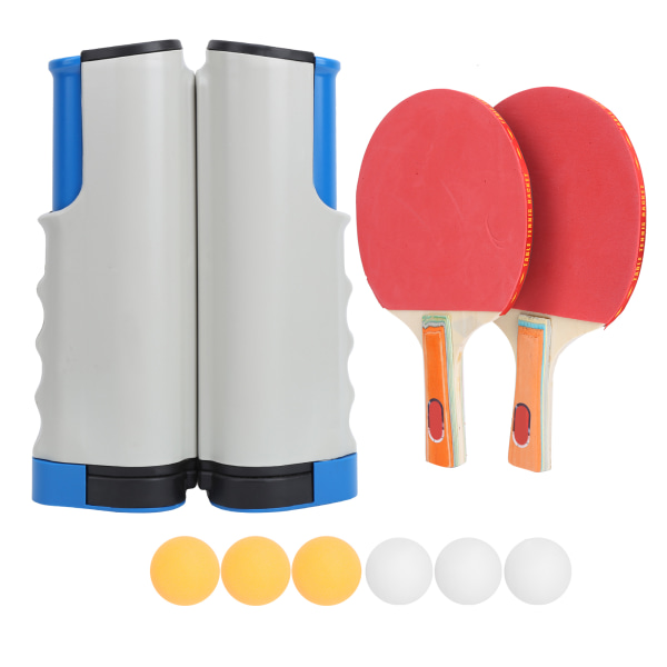 Bordtennisracketar Bollar Net Soft Shaft Kit Inomhusträningsenhet för barn Barn