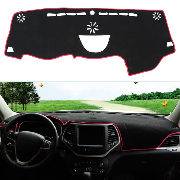 Jeep Cherokee 2014-2018 Dashbord Antirefleks Matte Deksel Pad