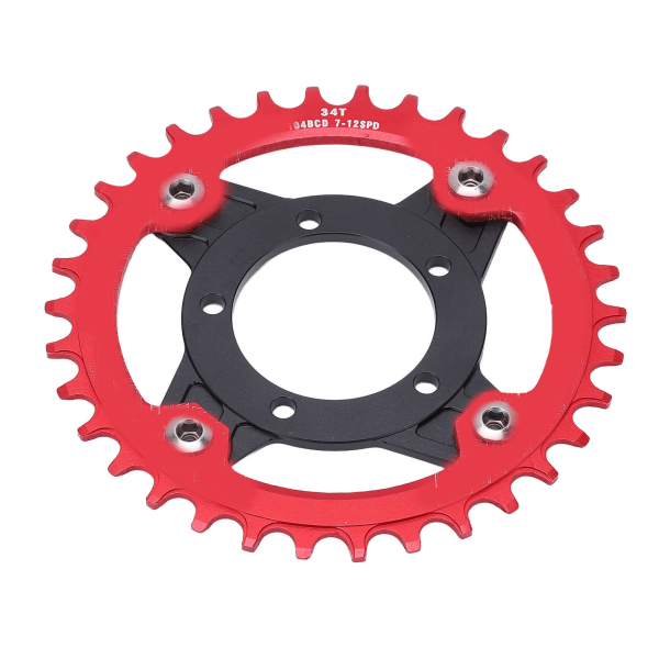 104BCD tandhjulsadapter 34T positiv negativ tandplade med konverteringsbasesæt til Bafang Mid Drive Motor