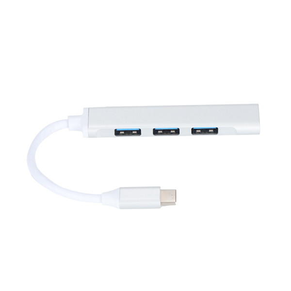 USB C HUB 4 portar TypeC till USB 2.0/3.0 Plug and Play Hub Multiport Adapter för Xiaomi OS X Pro Air