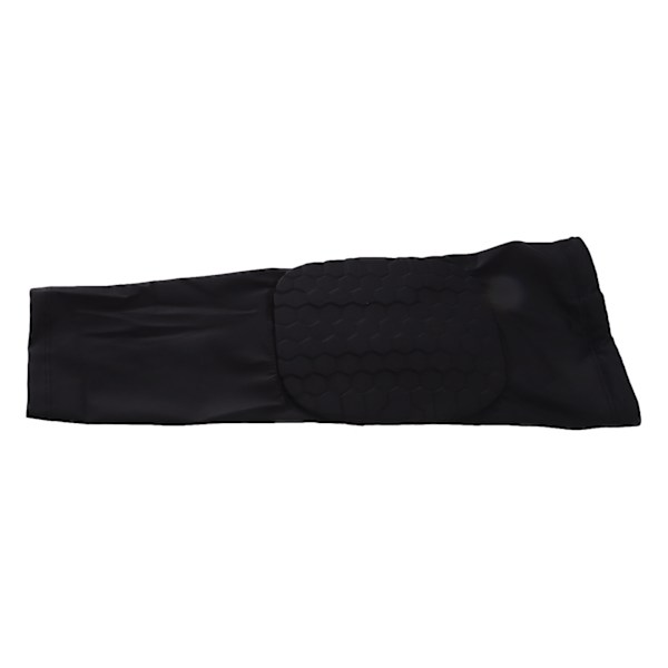 Sport Knäskydd Svart Mjuk Flexibel Polyester Ergonomisk Bärbar Skyddande Kompressionsknäskydd för Män Kvinnor M