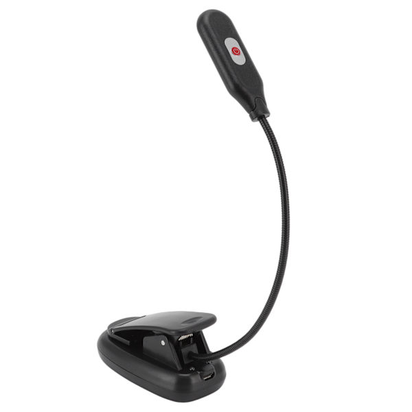 USB-ladattava LED-pöytävalaisin, jossa 3 valonlähdettä