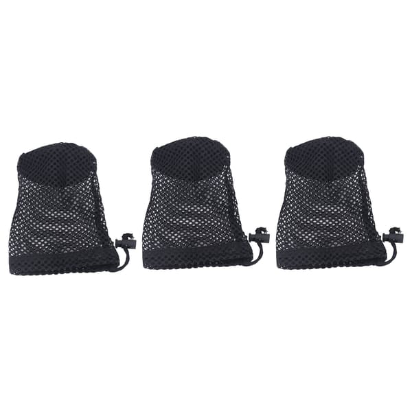 3 stk. Golf Mesh Taske Nylon Golfbold Net Taske Utility Tilbehør Organizer til 12 til 16 bolde