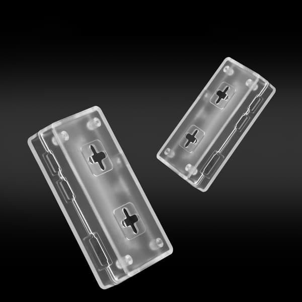 ABS Plast Kapsling Skyddsfodral Skal för Raspberry Pi Zero W / 1.3 (Transparent)