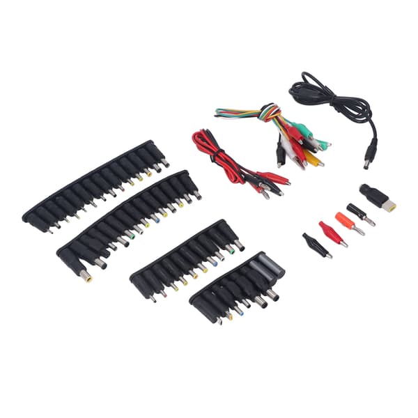 58 STK Bærbar PC Strømladeradapter Multifunksjonell Universal DC Strømforsyningsplugg for HP