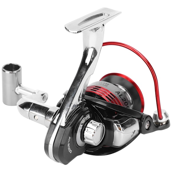 AL Metal Spinning Reel 13+1BB 5.0:1 Utväxlingsförhållande Vikbar vipparm fiskehjulstillbehör (AL2000)