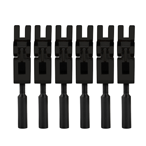 6st Roller Bridge Tremolo sadlar med skiftnyckel för elgitarr (svart)