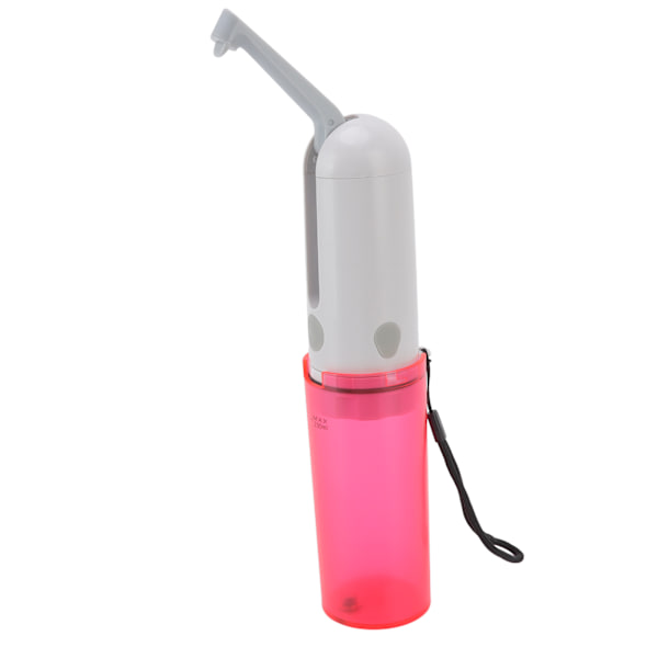 Bärbar bidé 230 ml USB-laddningsbar effektiv vattenbesparing enkel drift bärbar bidéspruta för toalett resor röd flaska