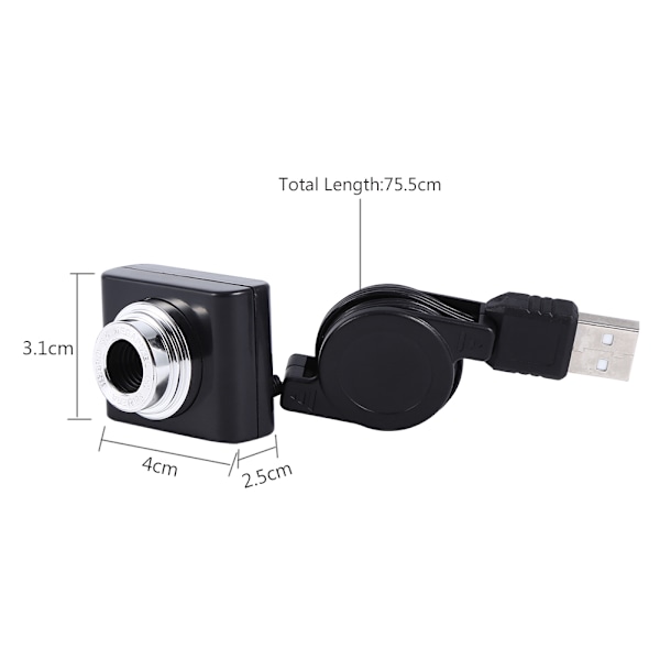 USB -kamera Raspberry Pi 3 Model B:lle Ei vaadi ohjaimia Uusi