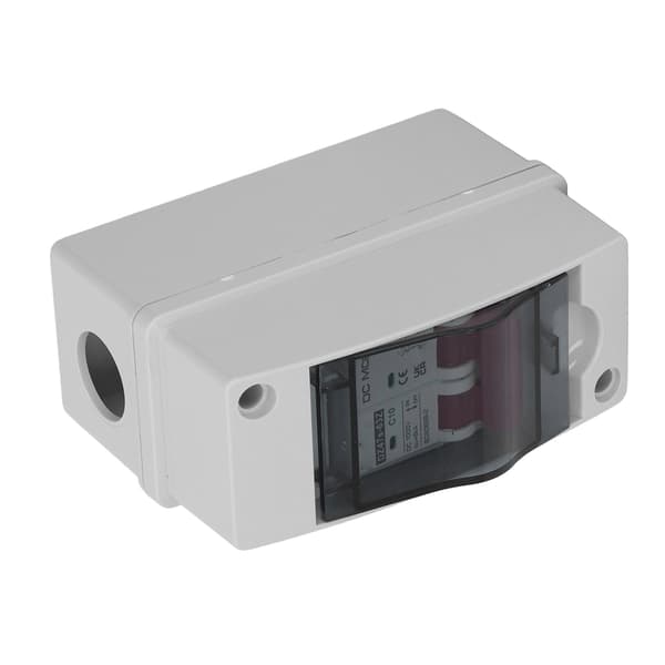 2P DC-afbryder IP65 Vandtæt Miniature DC-isolatorafbryder til solcelleanlæg 1000V 10A