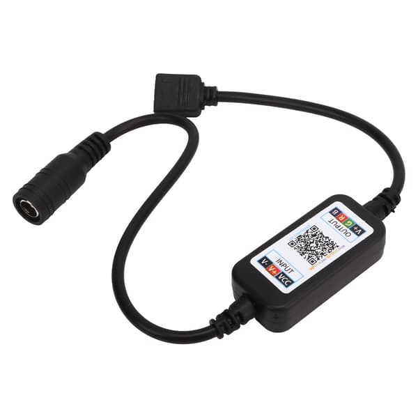 2 stk. Mini LED Controller Bluetooth RGB Musik Controller USB 5V DC 5‑24V 4 Pin LED Kontrol Til 5050 LED Strip Lys