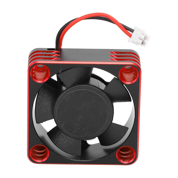 SURPASSHOBBY Elmotor Køleblæser 30x30mm 28000RPM 58V Passer til 1/10 1/12 1/8 RC bil (sort rød)