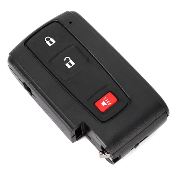 Bil 3-knapps fjernkontroll nøkkel fob etui deksel erstatning passer for Prius 2004-2009