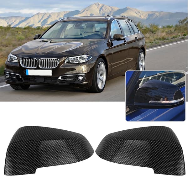 Kulfiber Bakspejlsdæksel Passer til BMW 5-serie