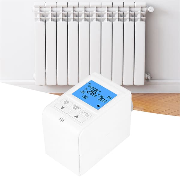 Intelligent kranvärme termostatventil temperaturkontroll passar för Tuya Gateway Hub för Zigbee-typ