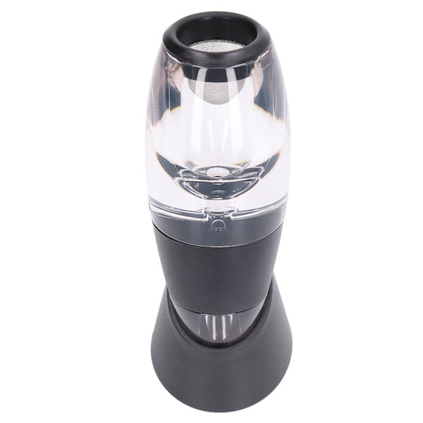 Vinaerator i hållbar plast, Bernoulli-princip, enkel att använda och rengöra, förbättrar smaken, vinaerator