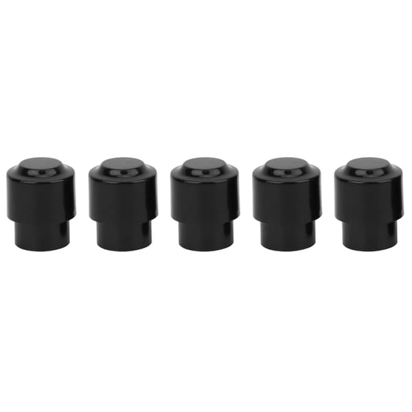 10 STK. Pickup Switch Tip Cap Knop Elektrisk Guitar Del Tilbehør Knop Cap Sort
