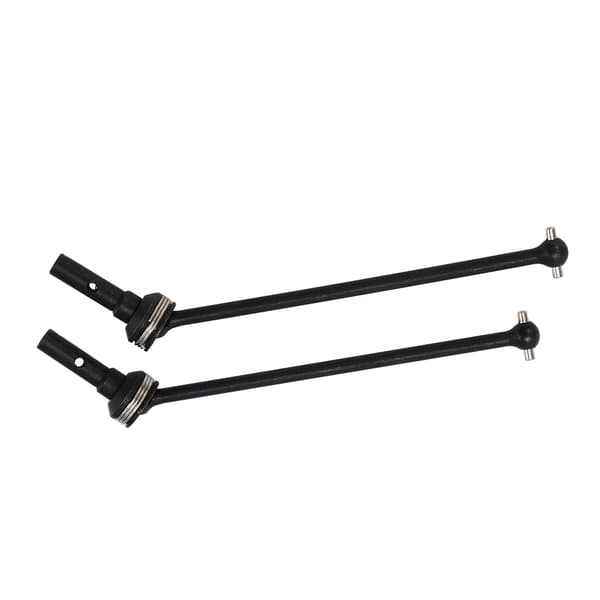1 par RC bil forreste bageste universel drivaksel transmissionsaksel til TRAXXAS SLEDG 1/8 4WD sort