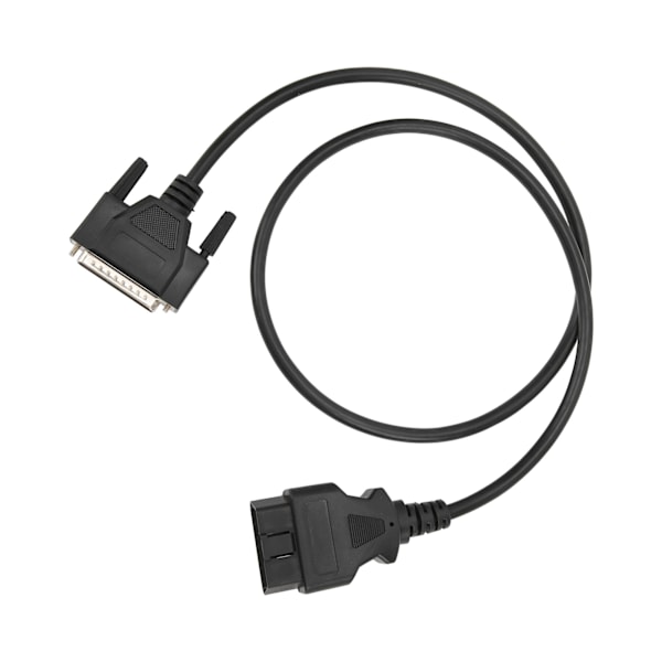 Diagnostisk OBD2 hane till DB25 hane kabeladapter 16pin 102cm/40in Ersättning för SBB V33 nyckelprogrammerare