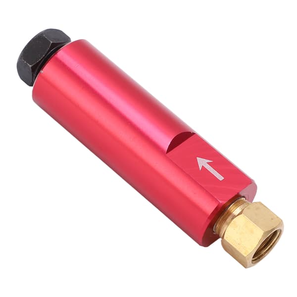 3/8‑24NPT Resttrycksventil 10Lbs Aluminiumlegering Hög Hållfasthet Universell Trumbroms Backventil