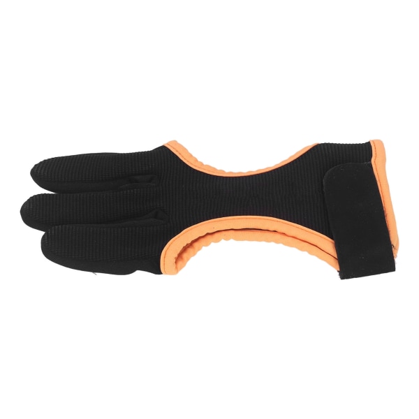 Bågskytte Handskydd Tre fingrar Andas PU Recurve bågbågskytte handskar för utomhusskytte M