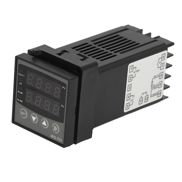 PID Temperaturregulator Digital Display Intelligent Industriell Automationskontroll 220V