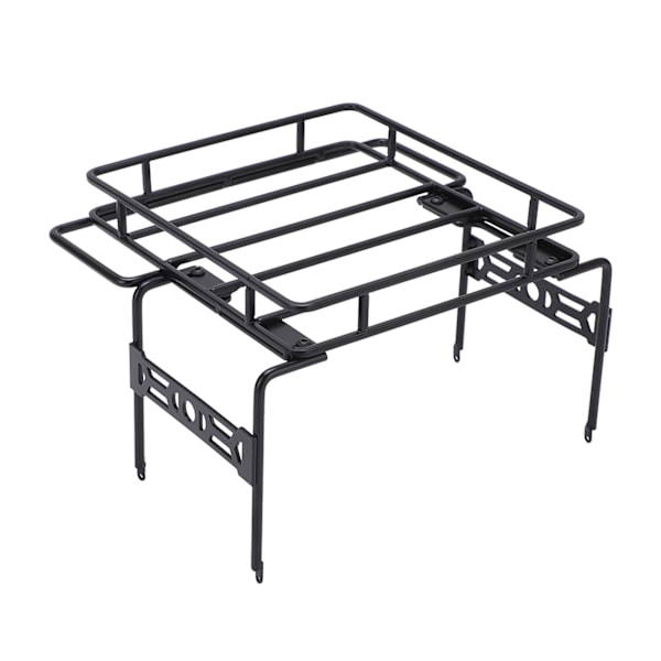 Takräcke Bagagehållare Slitstark RC Biltillbehör för Wrangler 1/10 Axial SCX10 90046 D90