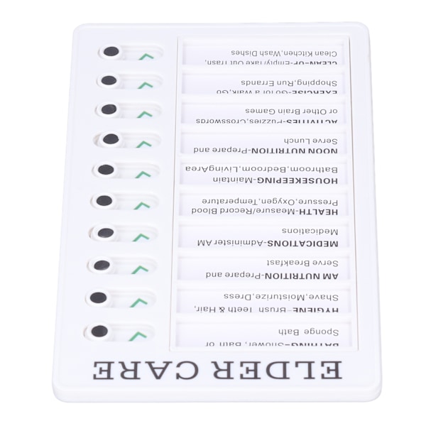 Flyttbar anslagstavla i PVC för barn, chore chart memo boards