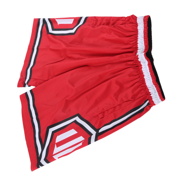 Basketbollbyxor för män, Snabbtorkande, Sommar, Löpning, Fitness, Träning, Andningsbara Shorts (XXXXL)