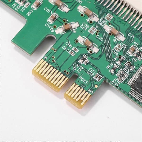 PCIE til PCI-adapter PCI Express X1 til PCI-udvidelseskort Riserkort ASM1083 Chipset med 4-bens strøm SZRH 5 5 5