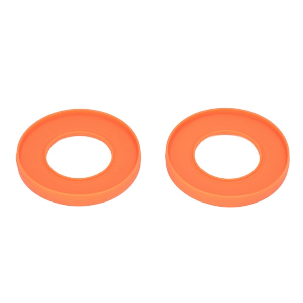 2PCS Silicone Bracelets Household Waterproof Symmetrical Suction Cup Fixation Flexible Comfortable Kitchen Wristbands Orange