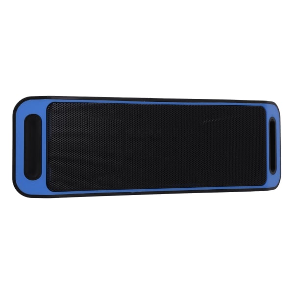 Bluetooth Dubbla Högtalare Trådlös Portabel Högtalare Multifunktionell Mini Bluetooth Högtalare för Hem Utomhus Bil Blå