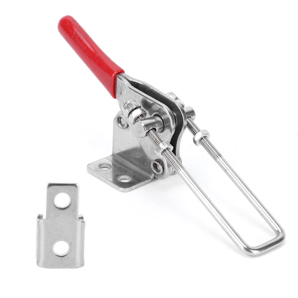 GH-40324-SS Växelspak Spärrhake Rostfritt Stål Växelspak Klämma Lås Hasp för Träbearbetning