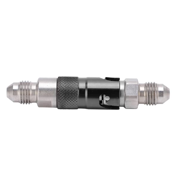 Motorcykel Bremse Slange Væske Hurtigkobling Adapter Rustfrit Stål Universal Sort