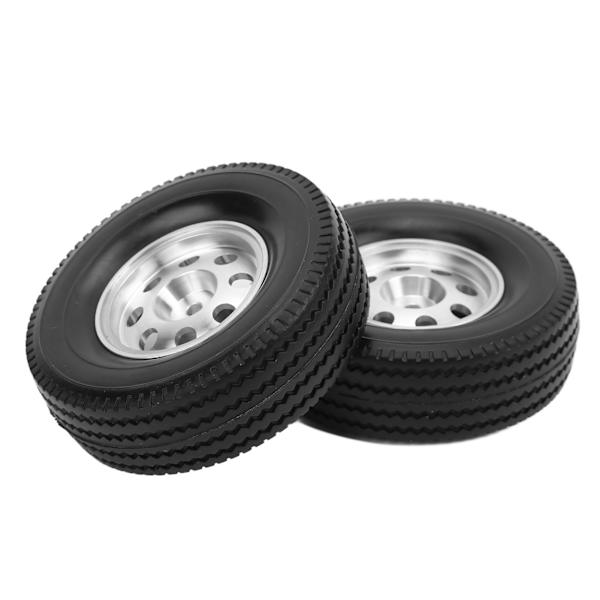 2 KPL CNC Metallivanneet Renkaat Sarja Tamiya Traktori Kuorma-autolle 1/14 RC Auto
