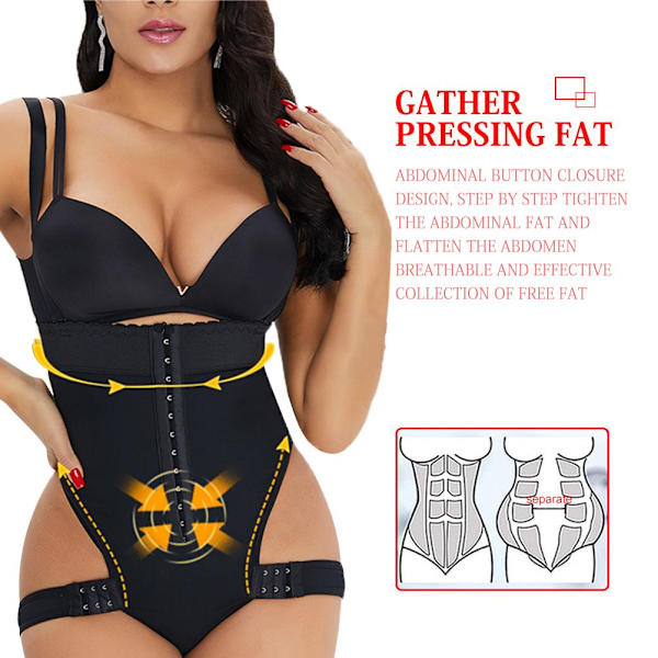 Trosbody Shapewear för Kvinnor, Tummy Control, Midjetränare, Butt Lifter, Kroppsformare