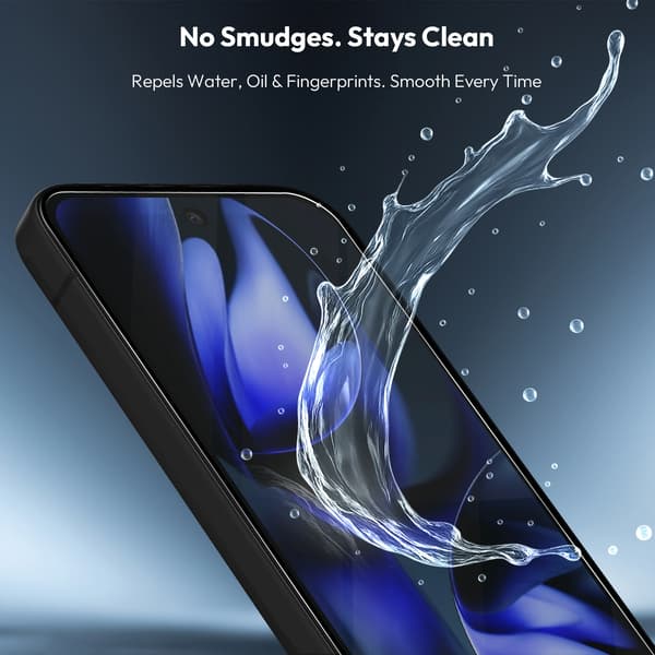 2-Pack Google Pixel 9A Skärmskydd - Härdat Glas [Automatisk Installation] - Bubbelfritt Google Pixel 9A