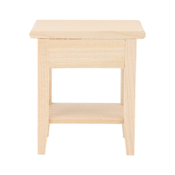 1:12 Miniature Dukkehuss Sideboard Dekoration Træmøbler Side Skab Møbler
