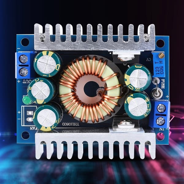 DCDC 12A Justerbar Højeffekt Lav Ripple Buck Modul 95% Bil Strømmodul