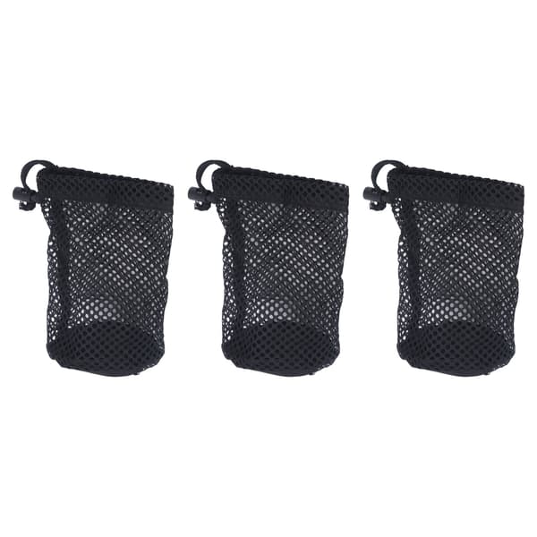 3 stk. Golf Mesh Taske Nylon Golfbold Net Taske Utility Tilbehør Organizer til 12 til 16 bolde