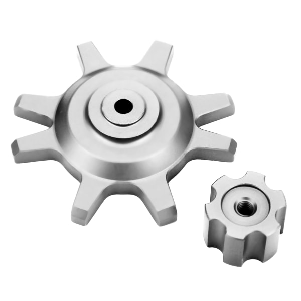 1/10 aluminiumlegering RC bilhjulnav Däcklåsväxlare set för 1,9/2,2 tum WheelTitanium