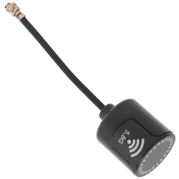 5,8 GHz RHCP-antenni 2,8 dbi High Gain UFL-liitäntä, pitkät antenniosat RC-lentokoneen FPVBlack
