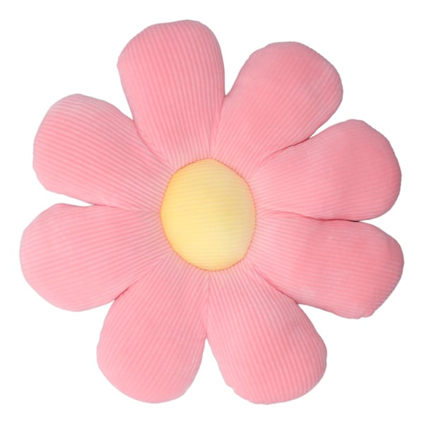 Plush Daisy Kudde Mjuk Daisy Blomma Kastkudde Daisy Golvsits Kudde för Stol Soffa Bil Typ 4