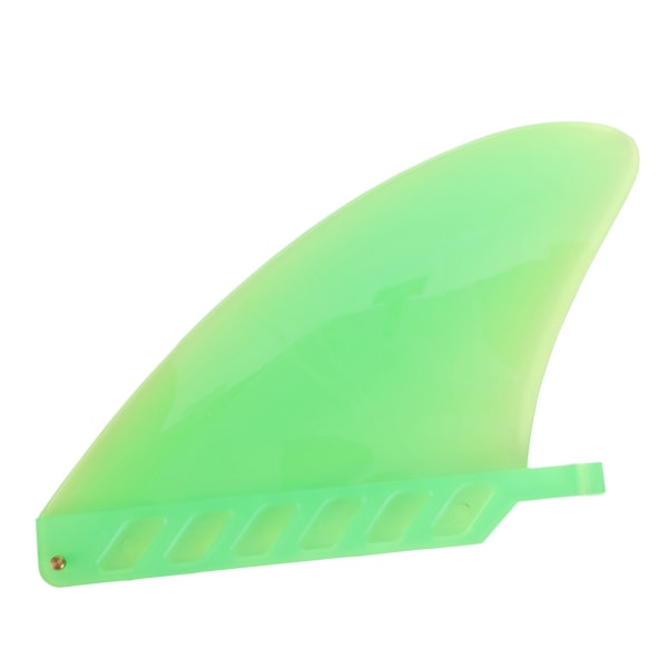 Sporingsfinne Fleksibel Stabil Utsøkt Surfebrett Haleror Lett Kompakt PVC Paddle Board Fin Grønn