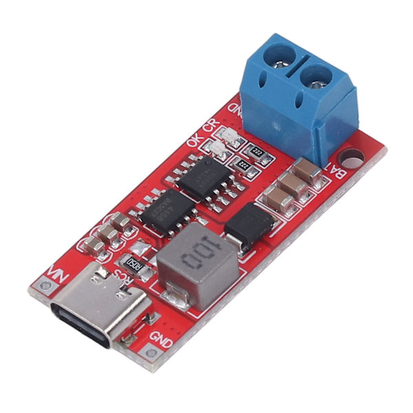 3S batterioplader Step Up Boost Modul PCB Type C Oplader Step Up Boost Inverter Board DC3-6V 2A