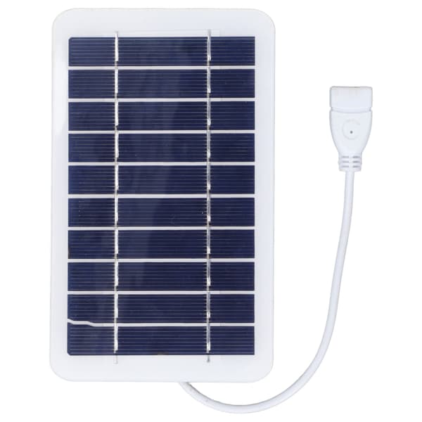 Solpanel Bærbar Udendørs Solpaneloplader til Kamera Mobiltelefon Mobil Power Pack 2W 5V